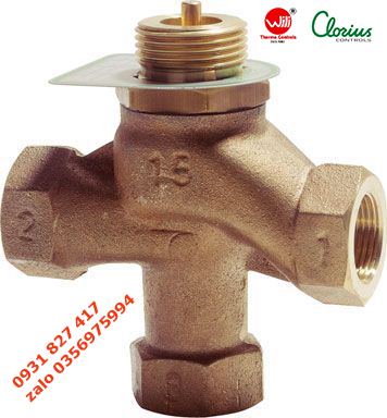 van trộn nhiệt l3s Clorius 3-way Control valve, L3S